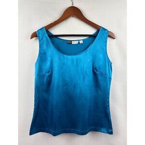 Simply Chloe Dao Teal Sleeveless Top XS
